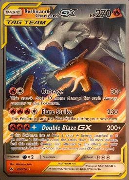 Reshiram E Charizard Gx