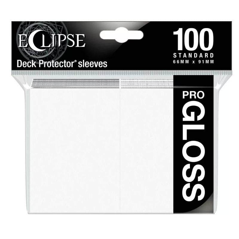 Eclipse Gloss Standard Sleeves Arctic White (100)