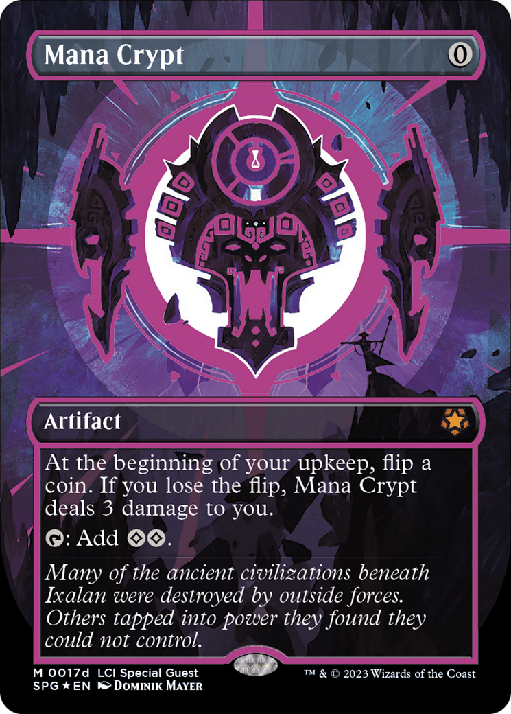 Mana Crypt (0017d) (Borderless) [The Lost Caverns of Ixalan