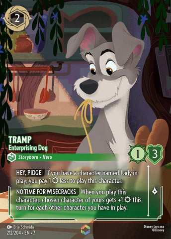 Tramp - Enterprising Dog (Enchanted) (212/204) [Archazia's Island]