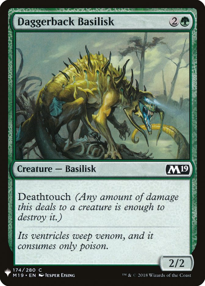 Daggerback Basilisk [Mystery Booster]