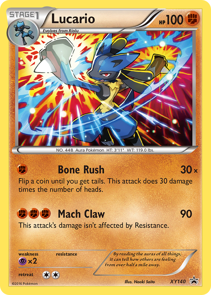 Lucario (XY140) [XY: Black Star Promos]