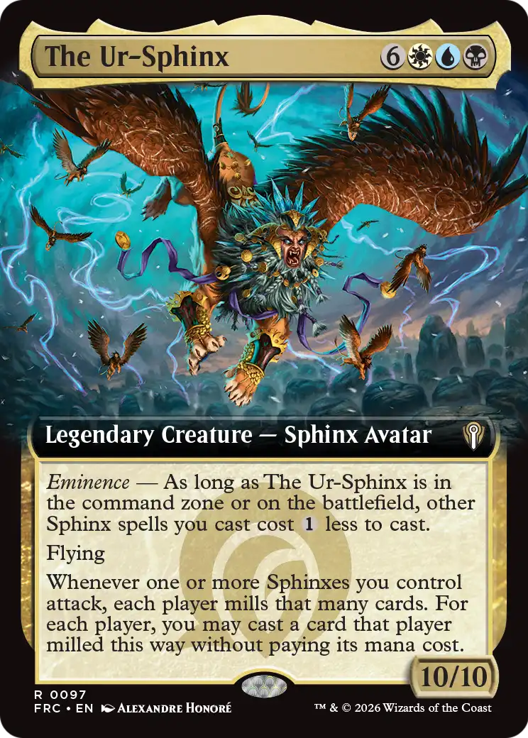 The Ur-Sphinx (Extended Art) [Reality Fracture Commander]