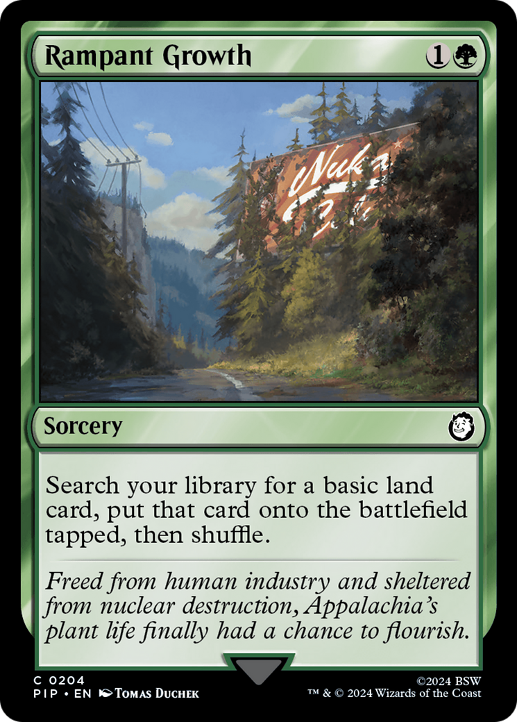 Rampant Growth [Fallout] | Good Games TCG