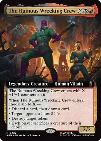 The Ruinous Wrecking Crew (Extended Art) [Marvel Super Heroes]