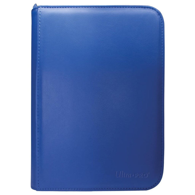 Ultra Pro Vivid 4-Pocket Zippered Pro-Binder: Blue