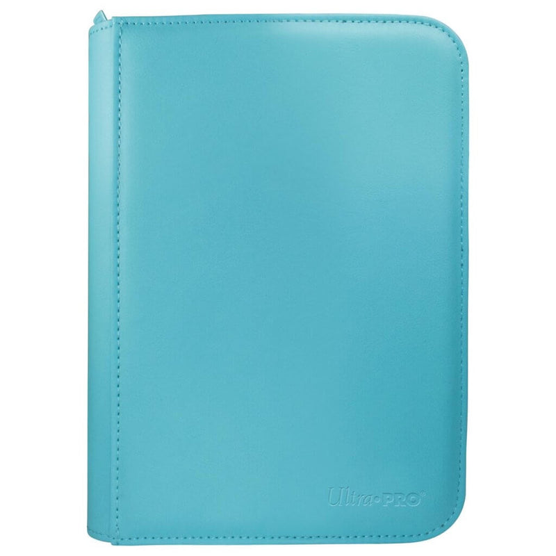 Ultra Pro Vivid 4-Pocket Zippered Pro-Binder: Light Blue