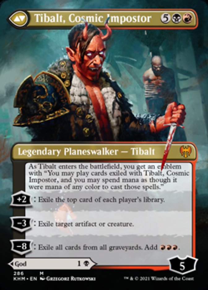 Valki, God of Lies // Tibalt, Cosmic Impostor (Borderless