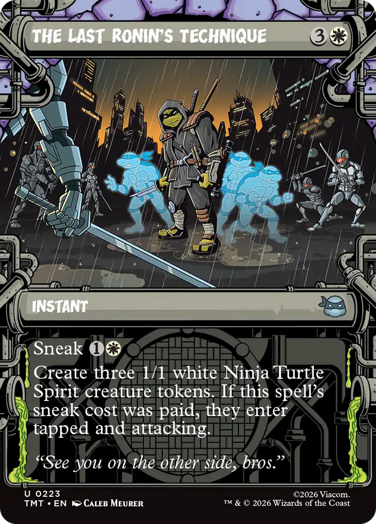 The Last Ronin's Technique (Showcase) [Teenage Mutant Ninja Turtles]