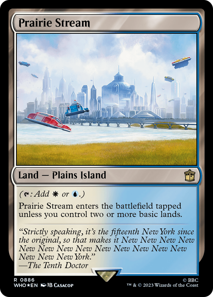 Prairie Stream (Surge Foil) [Doctor Who]