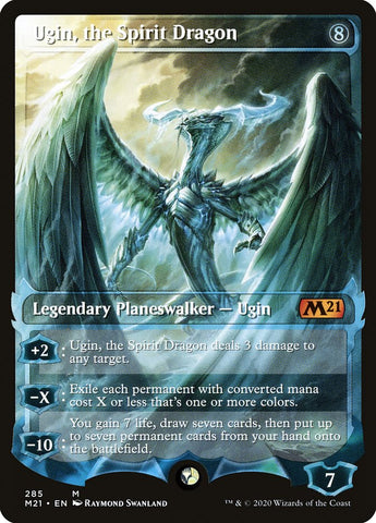 Ugin, the Spirit Dragon (285) (Showcase) [Core Set 2021]