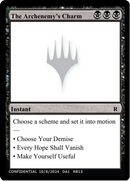 The Archenemy's Charm [Unknown Event]