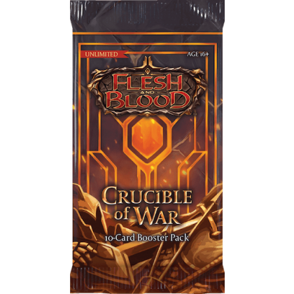 Flesh and Blood TCG - Crucible Of War Unlimited Booster Pack