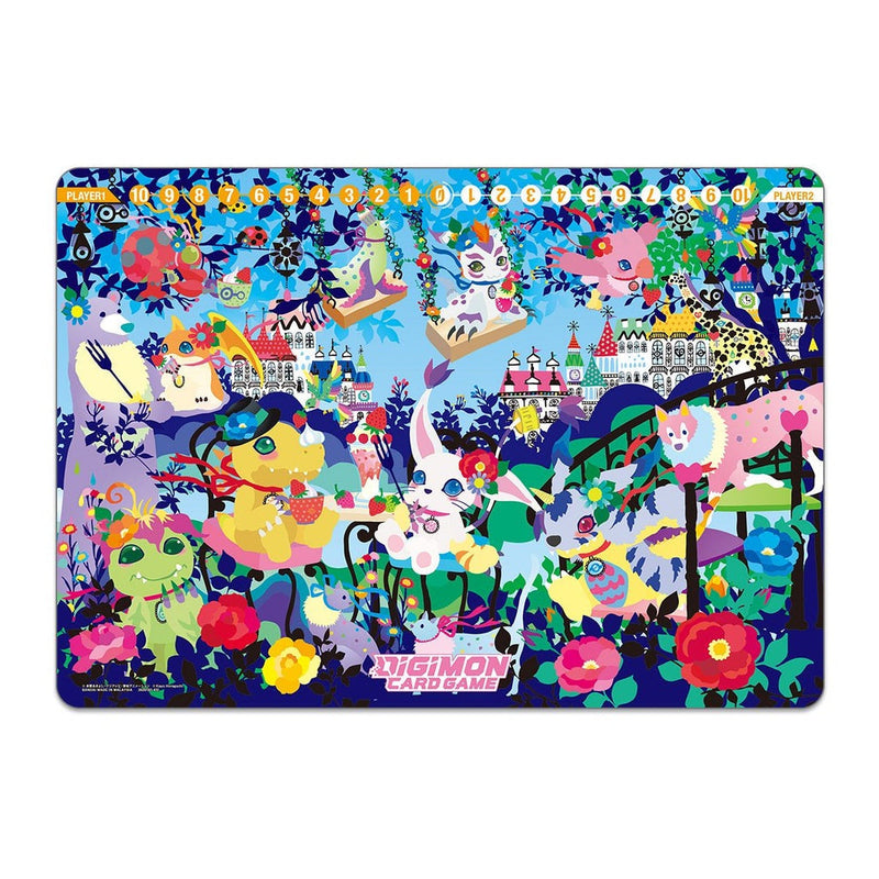 Digimon Card Game Playmat And Card Set 2 Floral Fun (PB-09)