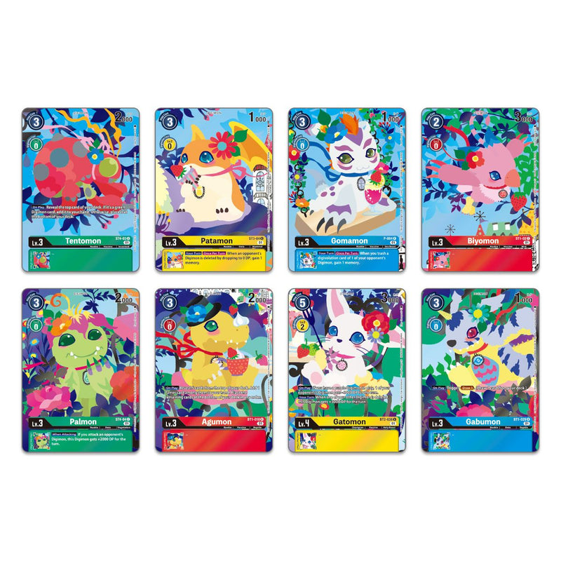 Digimon Card Game Playmat And Card Set 2 Floral Fun (PB-09)