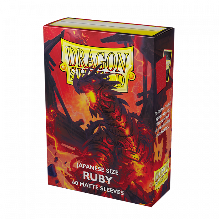Dragon Shield - Japanese Ruby Matte (60)