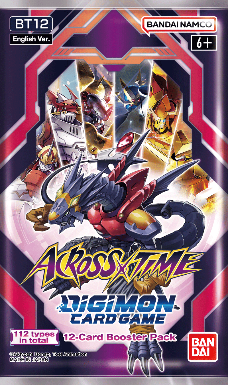 Digimon Card Game Across Time BT12 Booster Pack