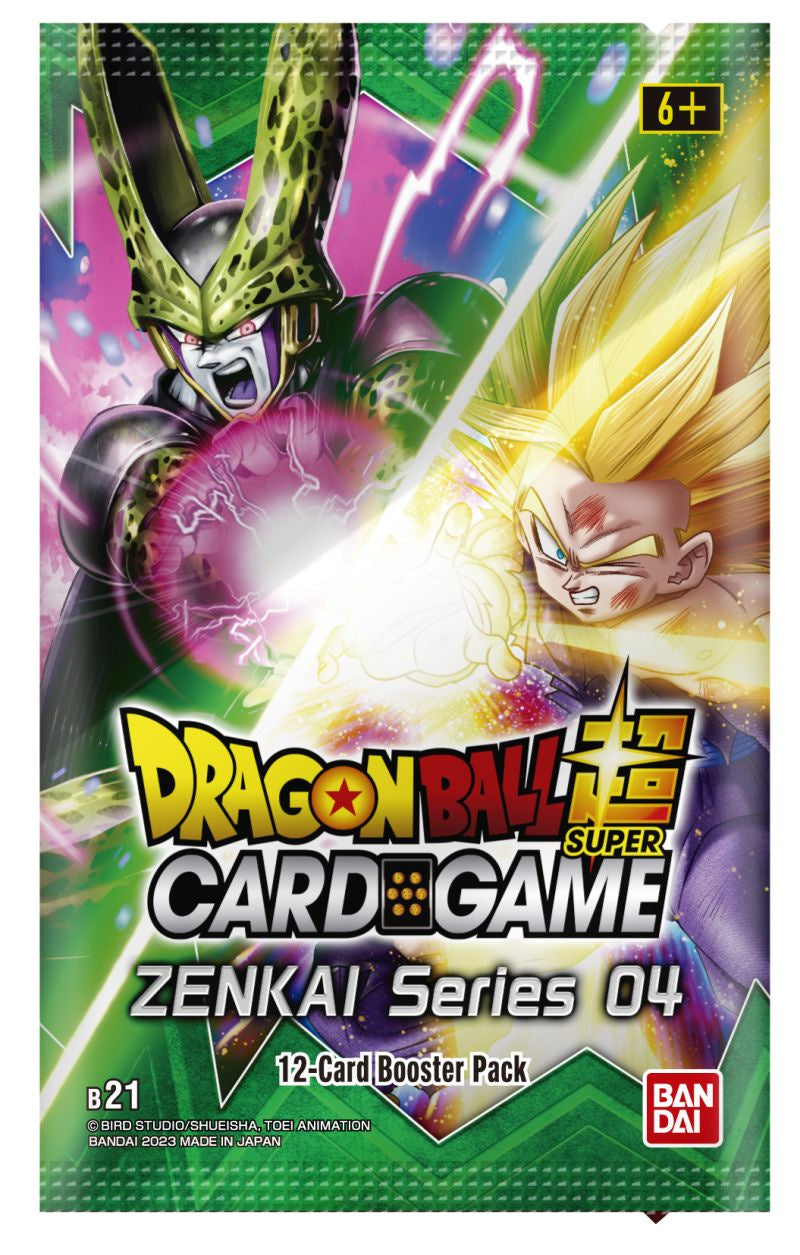 Dragon Ball Super Card Game - Zenkai Series Set 04 Wild Resurgence Booster Pack (B21)