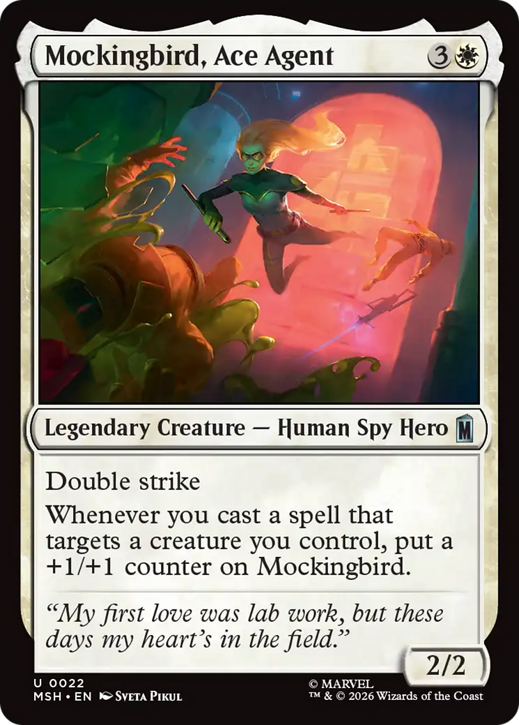 Mockingbird, Ace Agent [Marvel Super Heroes] | Good Games TCG