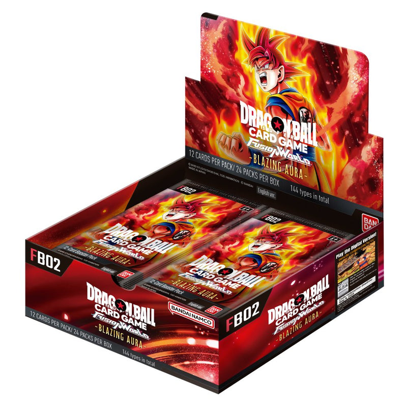 Dragon Ball Super Card Game Fusion World Blazing Aura Booster Box (FB02)