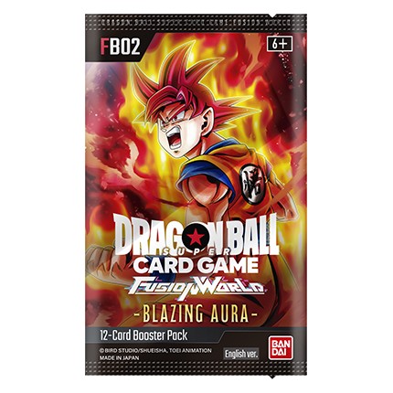 Dragon Ball Super Card Game Fusion World Blazing Aura Booster Pack (FB02)