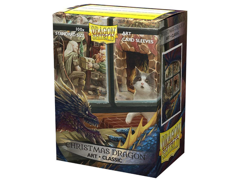 Dragon Shield - Sleeves Standard Classic Art - Christmas Dragon (100)