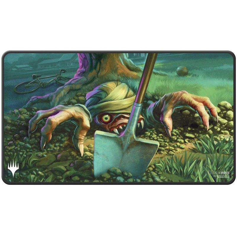 Ultra Pro: Duskmourn Black Stitched Playmat Special Guest - Guest Artist 1 for Magic: The Gathering