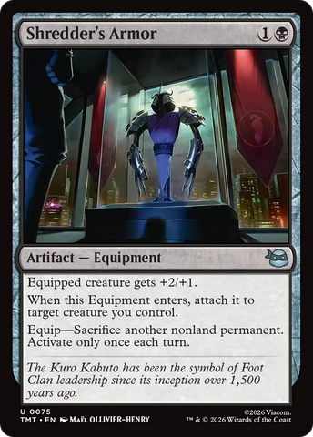 Shredder's Armor [Teenage Mutant Ninja Turtles]