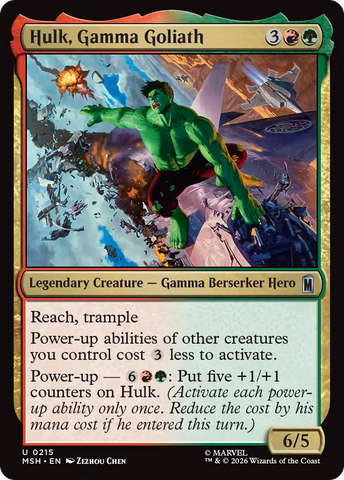 Hulk, Gamma Goliath [Marvel Super Heroes]