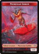 Phyrexian Goblin // Phyrexian Horror Double-Sided Token [Phyrexia: All Will Be One Tokens]