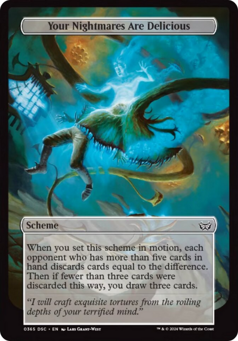mtg duskmourn archenemy cards Duskmourn: House of Horror DSK Commander Decks (Set of 4) create a 5/5 black Demon creature token with flying thats tapped and attacking.At the beginning of each end step TCGplayer - Magic: The Gathering