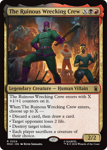 The Ruinous Wrecking Crew [Marvel Super Heroes]