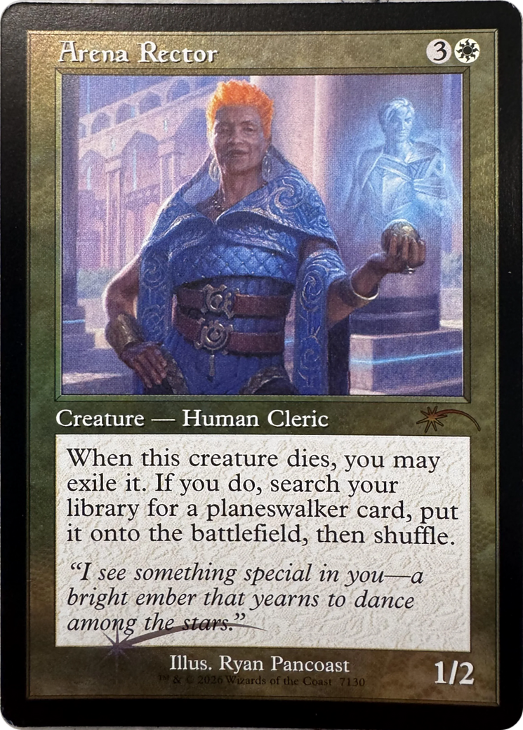Arena Rector (Retro Frame) [Secret Lair Drop Series] | Good Games TCG
