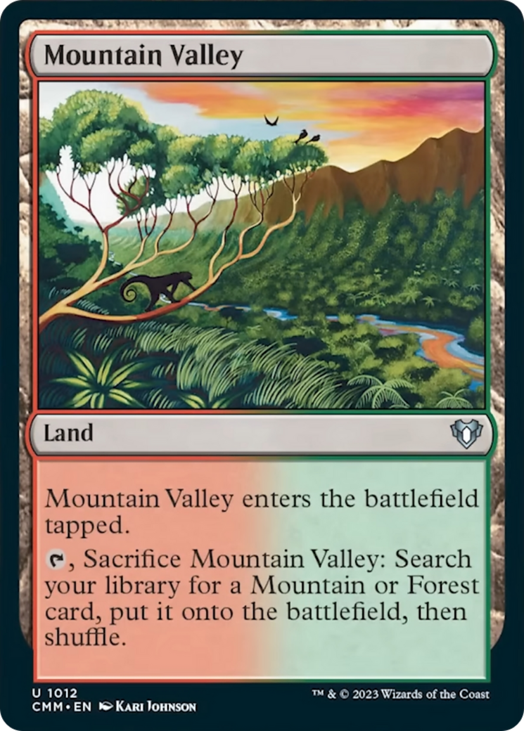 Mountain Valley [Commander Masters]