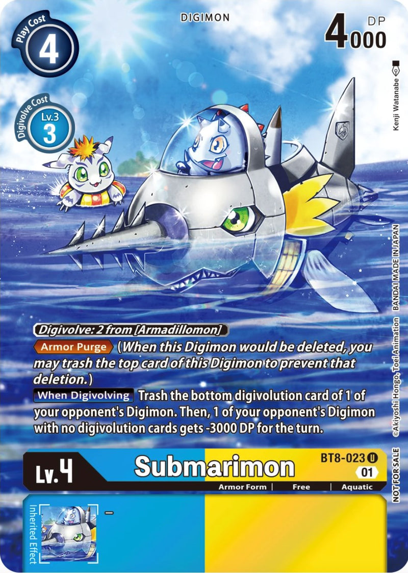 Submarimon [BT8-023] (Official Tournament Pack Vol.9) [New Awakening  Promos]
