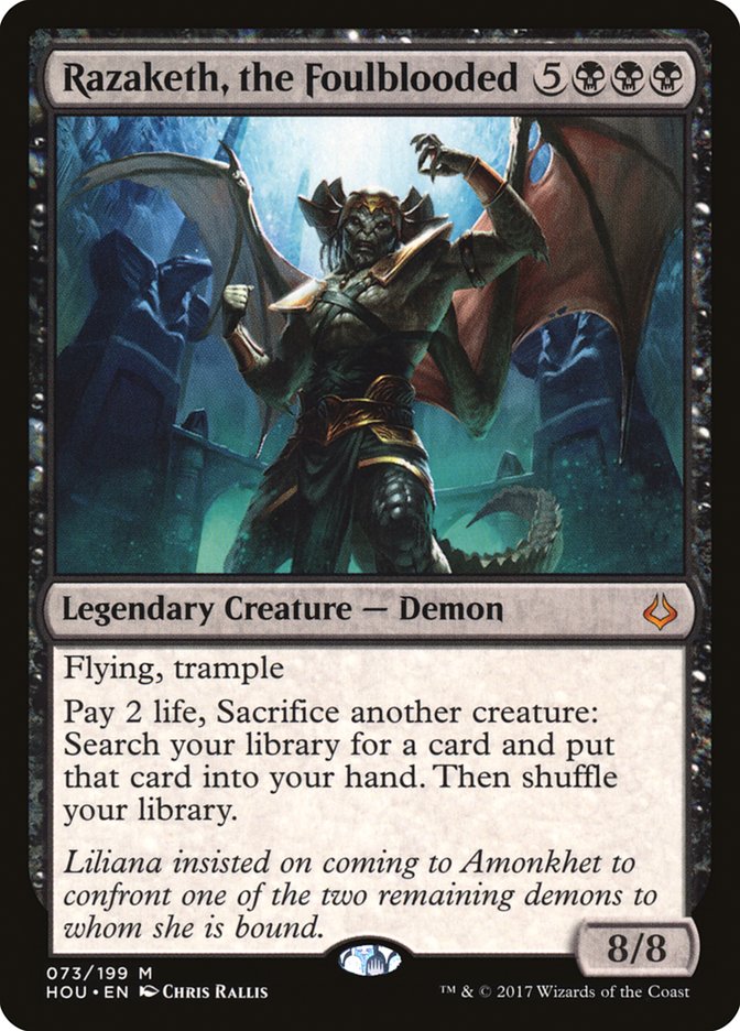 Razaketh, the Foulblooded [Hour of Devastation] | Good Games TCG