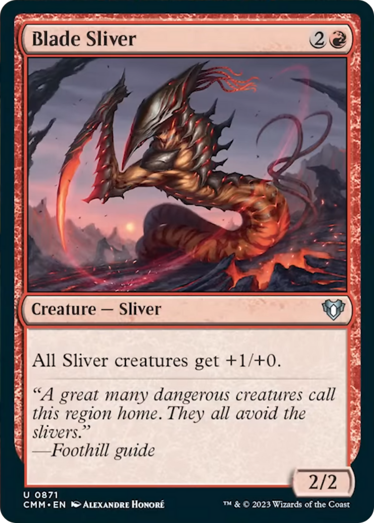 best sliver cards mtg Which Sliver is the best commander for a Magic: The Gathering Sliver deck?