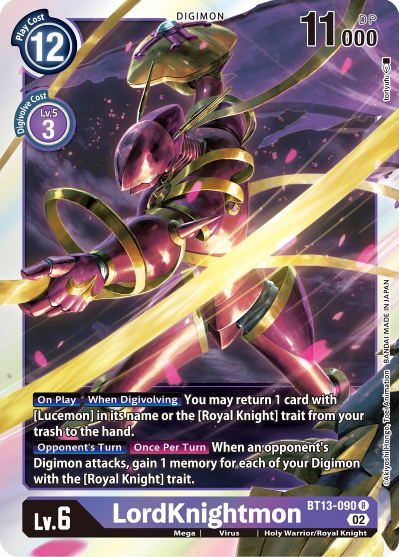 digimon card game versus royal knights Game Crave Tournament Store - Alphamon (Alternate Art) (BT13-075) main image 0
