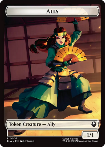 Ally (0007) // Spirit Double-Sided Token [Avatar: The Last Airbender Tokens]