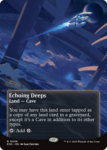 Echoing Deeps (0058) (Borderless) [Edge of Eternities: Stellar Sights]