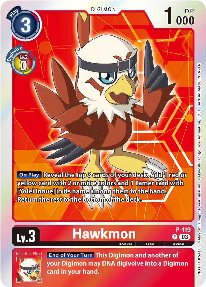 Hawkmon [P-119] (Tamer Party Pack -The Beginning- Ver. 2.0) [Promotional  Cards]