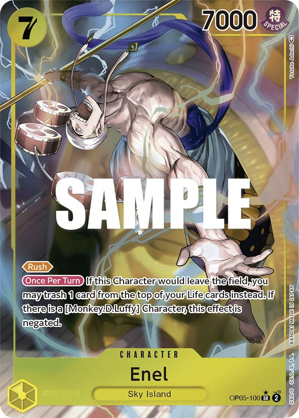 Enel (Alternate Art) [Awakening of the New Era]