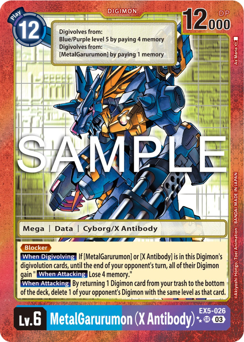x antibody digimon card Chaosdramon (X Antibody) [BT12-072] [Across Time] main image 0