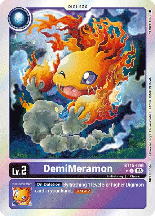 DemiMeramon [BT15-006] (Exceed Apocalypse Box Promotion Pack) [Exceed ...