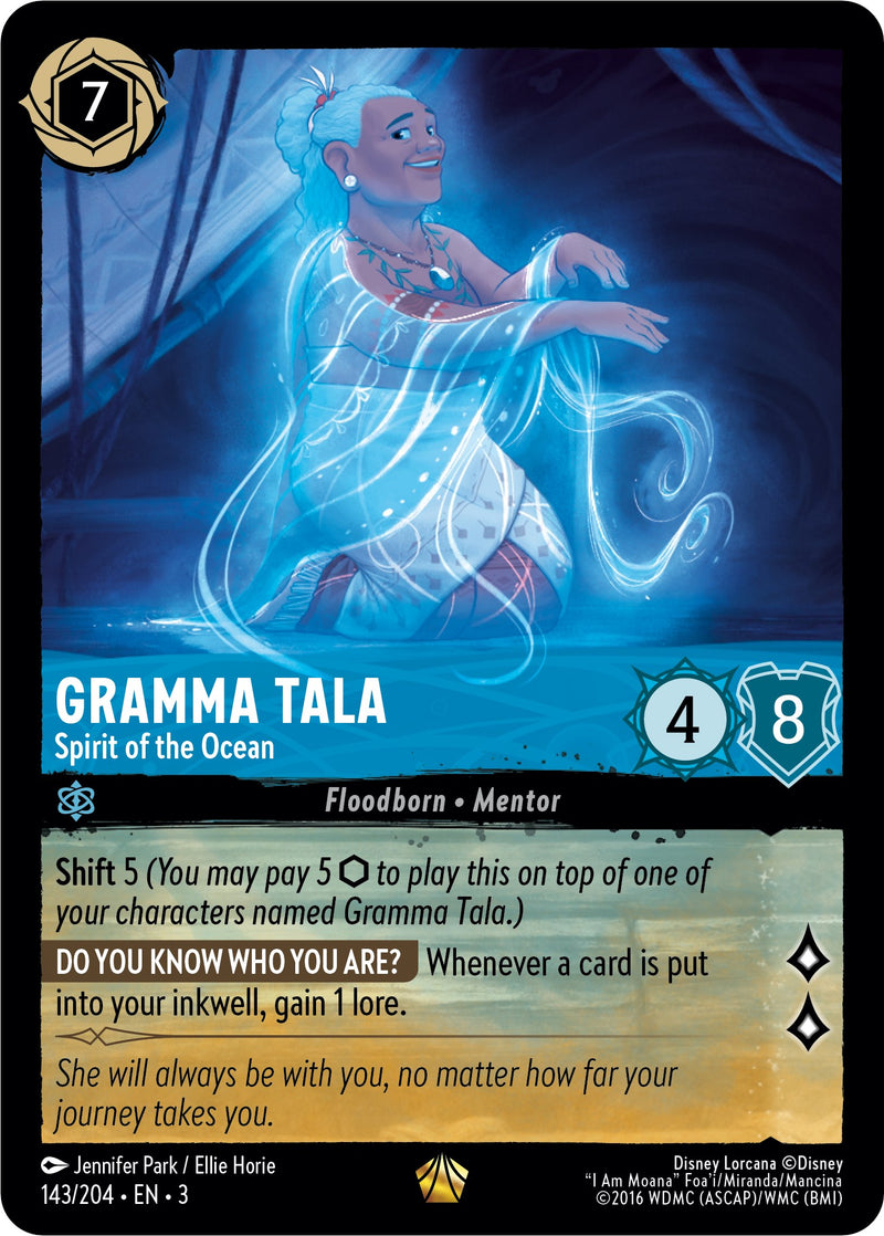 Gramma Tala - Spirit of the Ocean (143/204) [Into the Inklands]