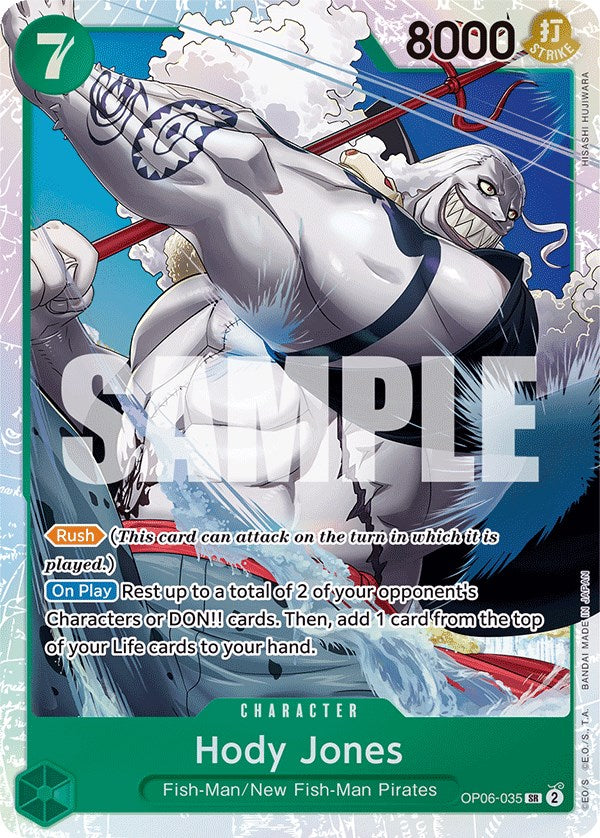 Hody Jones [Wings of the Captain] | Good Games TCG