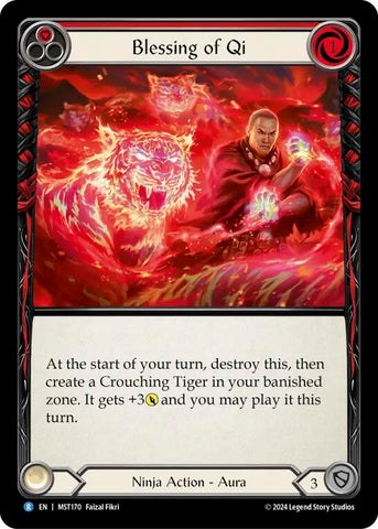 Blessing of Qi (Red) [MST170] (Part the Mistveil)