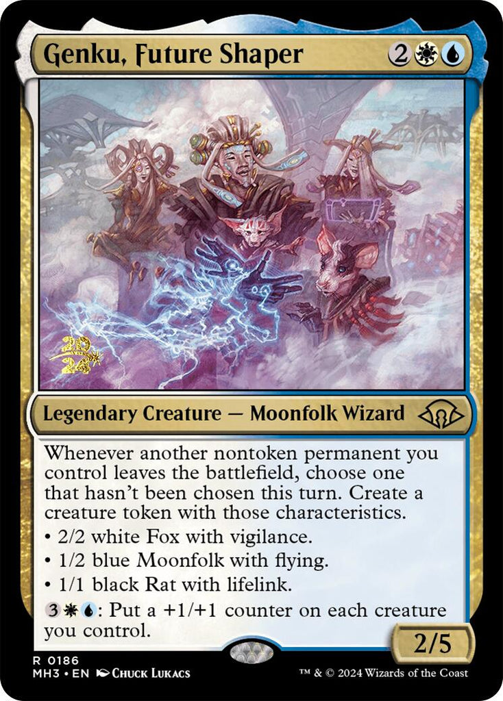 Genku, Future Shaper [Modern Horizons 3 Prerelease Promos] | Good Games TCG