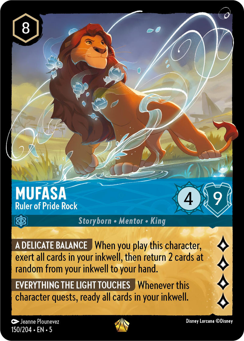 Mufasa - Ruler of Pride Rock (150/204) [Shimmering Skies]