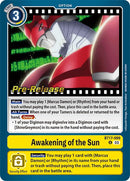 Awakening of the Sun [BT17-099] [Secret Crisis Pre-Release Cards]